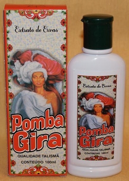 Magnetisch Parfumbad 'Pomba Gira'.